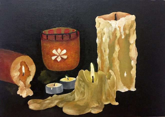 Beauty in Chaos painting